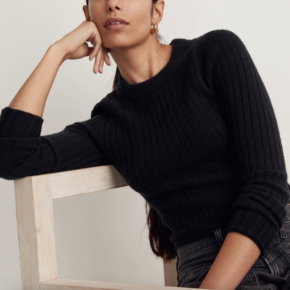 Madewell Black Sweater